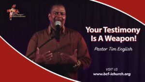 Your Testimony Is A Weapon